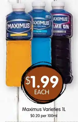 Spudshed Maximus Varieties offer
