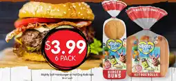 Spudshed Mighty Soft Hamburger or Hot Dog Rolls offer
