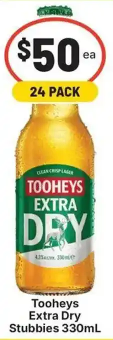 Tooheys Extra Dry Stubbies