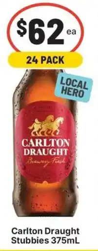 IGA Liquor Carlton Draught Stubbies offer