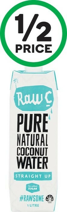 Woolworths Raw C Coconut Water 1 Litre offer