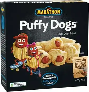 Woolworths Marathon Puffy Dogs 600g – From the Freezer offer