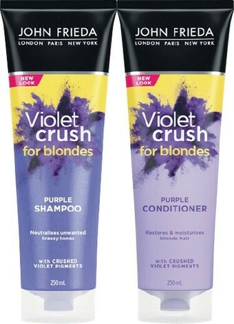 Woolworths John Frieda Violet Crush Purple Shampoo or Conditioner 250ml offer