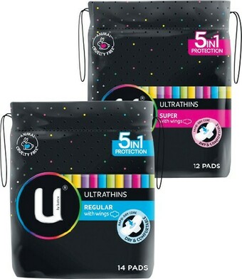 Woolworths U by Kotex Ultrathin Pads Pk 10-14 offer