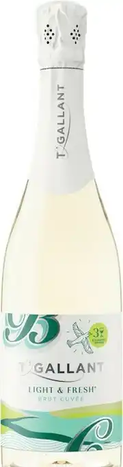 Woolworths T Gallant Light & Fresh Brut Cuvee 750ml offer