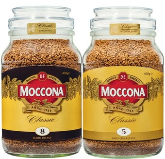Coles Moccona Freeze Dried Instant Coffee 400g offer