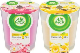 Coles Air Wick Essential Oils Candle 1 Each offer