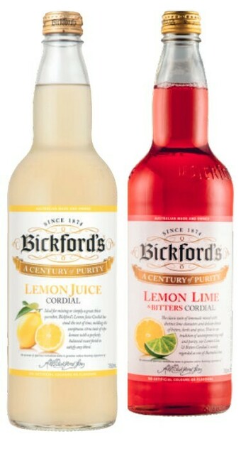 Coles Bickford’s Cordial 750mL offer