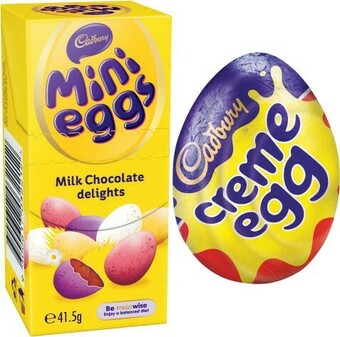 Coles Cadbury Easter Mini Egg Varieties 39g-41.5g offer