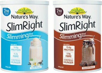 Coles Nature’s Way Slim Right Powder 500g offer