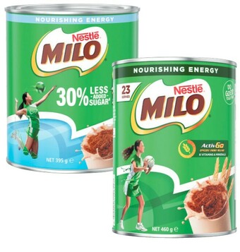 Coles Nestlé Milo 395g-460g offer