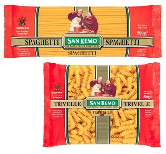 Coles San Remo Pasta 375g-500g offer