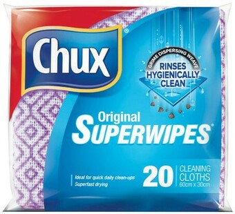 Chux Original Superwipes Pk 20