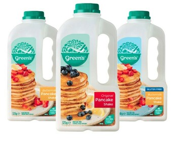 Coles Green's Traditional Pancake Shake 300g-375g offer