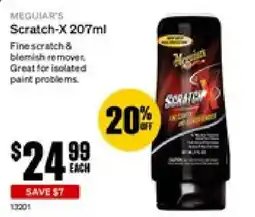 SuperCheap Auto Meguiar's Scratch-X offer