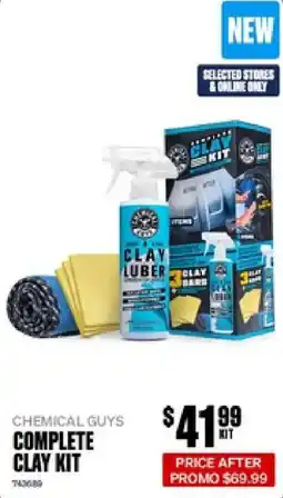 SuperCheap Auto Chemical Guys Complete Clay Kit offer