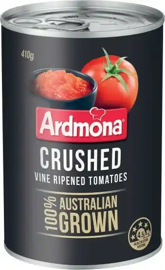Coles Ardmona Crushed Tomatoes 410g offer
