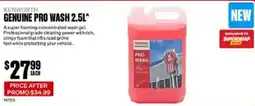 SuperCheap Auto Kenworth Genuine Pro Wash offer