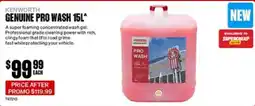SuperCheap Auto Kenworth Genuine Pro Wash offer