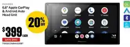 SuperCheap Auto Pioneer 6.8" Apple CarPlay & Android Auto Head Unit offer