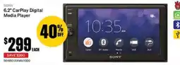 SuperCheap Auto Sony 6.2" CarPlay Digital Media Player offer