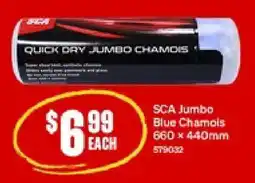 SuperCheap Auto SCA Jumbo Blue Chamois offer