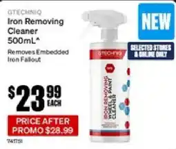 SuperCheap Auto GTECHNIQ Iron Removing Cleaner offer