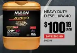 SuperCheap Auto Nulon Apex+ Heavy Duty Diesel 10W-40 offer