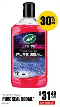 SuperCheap Auto Turtle Wax Pure Seal 500mL offer