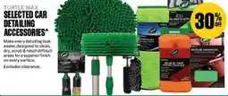 SuperCheap Auto Turtle Wax Selected Car Detailing Accessories offer
