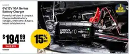 SuperCheap Auto Noco 6V/12V 10A Genius Battery Charger offer