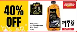 SuperCheap Auto Meguiar's 1.4L Gold Class Car Wash offer