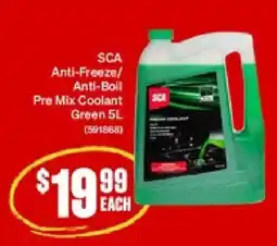 SuperCheap Auto SCA Anti-Freeze/ Anti-Boil Pre Mix Coolant Green offer