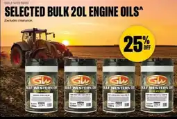SuperCheap Auto Selected Bulk 20L Engine Oils offer