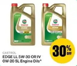 SuperCheap Auto Castrol Edge LL 5W-30 or IV 0W-20 5L Engine Oils offer