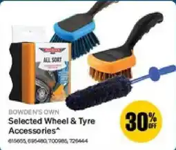 SuperCheap Auto Bowden's Own Selected Wheel & Tyre Accessories offer
