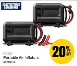 SuperCheap Auto Noco Portable Air Inflators offer