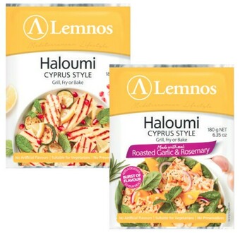 Coles Lemnos Haloumi Cyprus Style Cheese 180g offer