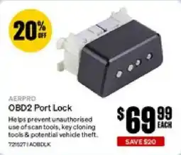 SuperCheap Auto Aerpro OBD2 Port Lock offer