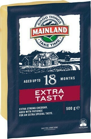 Coles Mainland Cheese Block 400g-500g offer