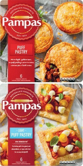 Pampas Pastry Sheets 1kg Offer At Coles