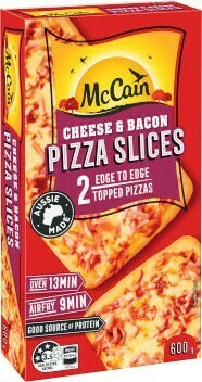 Coles McCain Pizza Slices 6 Pack 600g offer