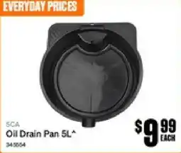 SuperCheap Auto SCA Oil Drain Pan 5L offer