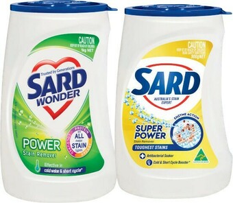 Coles Sard Stain Remover Powder 900g-1kg offer