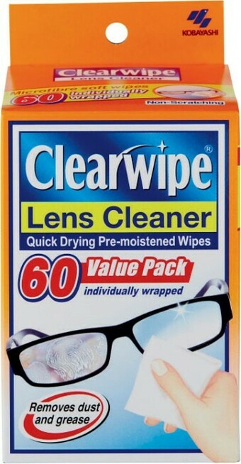 Clearwipe Lens Cleaner 60 Pack