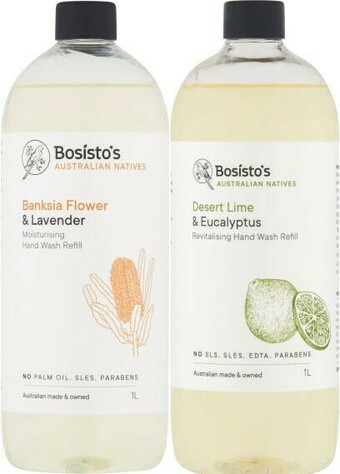 Coles Bosisto’s Hand Wash Refill 1 Litre offer