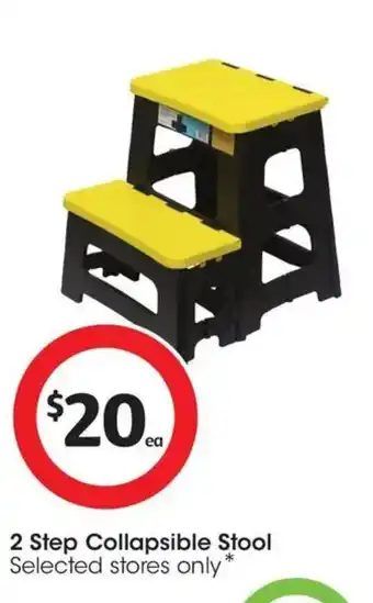 2 Step Collapsible Stool