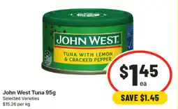 IGA John West Tuna offer