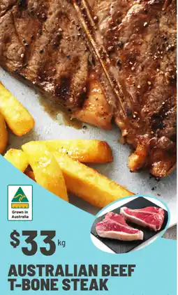 IGA Australian Beef T-Bone Steak offer