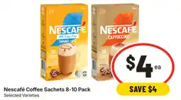 IGA Nescafé Coffee Sachets offer